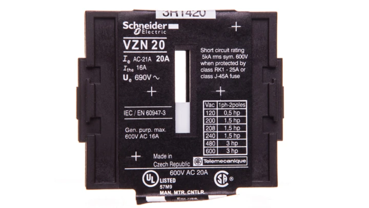 Biegun pola głównego 20A Vario VZN20