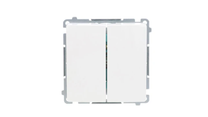 Simon Basic Łącznik świecznikowy, szybkozłącza, biały BMW5.01/11