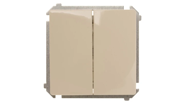 Simon Basic Łącznik świecznikowy, szybkozłącza, beżowy BMW5.01/12