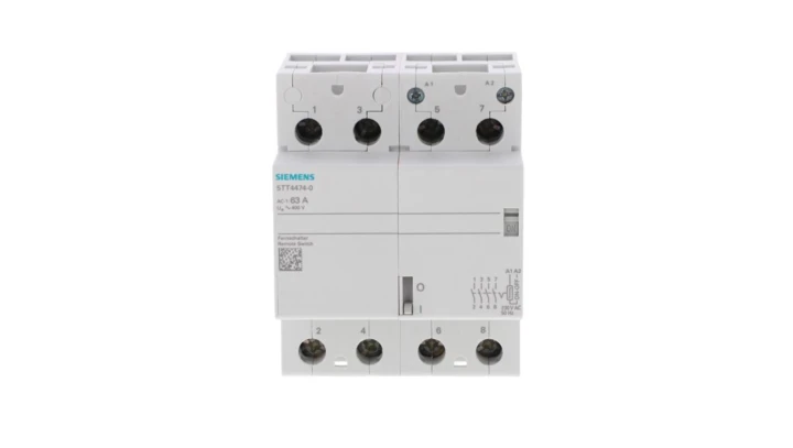 Przekaźnik instalacyjny bistabilny 63A 4Z 230V AC 5TT4474-0