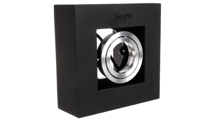 Oprawa punktowa sufitowa GU10 10W STOBI DLP 50-B czarna 26830