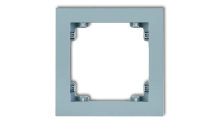 DECO Ramka pojedyncza DECO Pastel Matt lazurowy 48DR-1