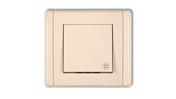 FLEXI Łącznik krzyżowy beżowy 1FWP-6