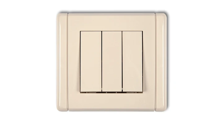 FLEXI Łącznik potrójny beżowy 1FWP-7