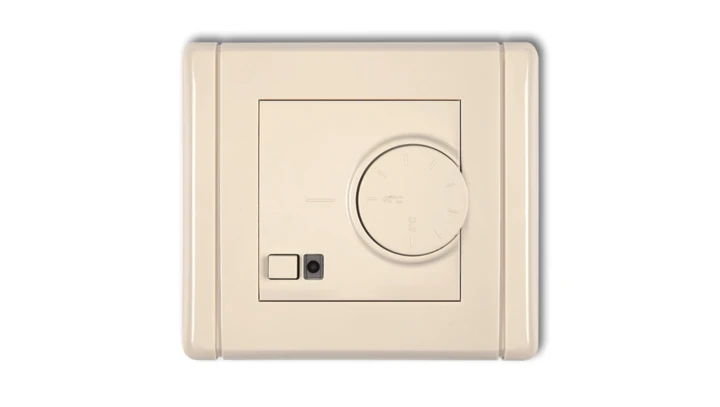 FLEXI Regulator temperatury elektroniczny z czujnikiem powietrznym beżowy 1FRT-2