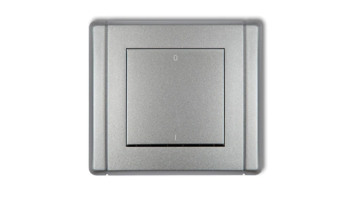 FLEXI Łącznik dwubiegunowy srebrny metalik 7FWP-9