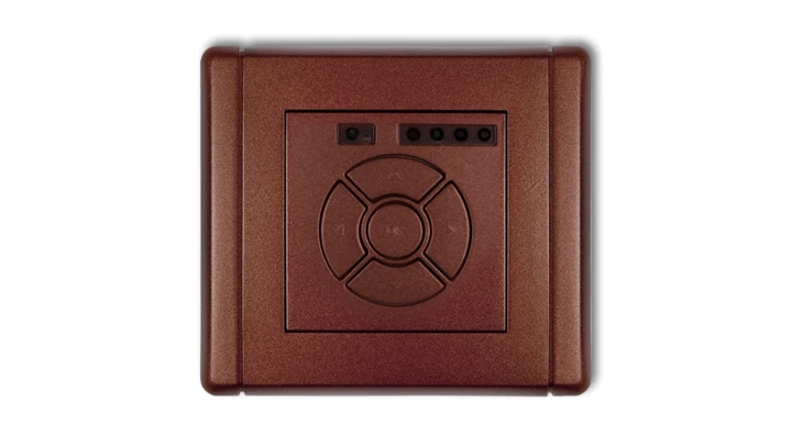 FLEXI Sterownik roletowy elektroniczny brązowy metalik 9FSR-2