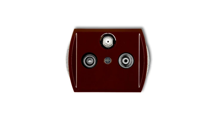 TREND Gniazdo antenowe RTV-SAT końcowe multimedialne (Internet) brązowy 4GM