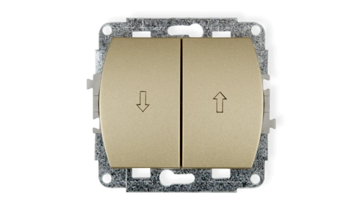 TREND Łącznik żaluzjowy złoty 6WP-8