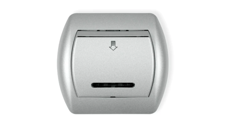 TREND Łącznik hotelowy srebrny 5SH-1