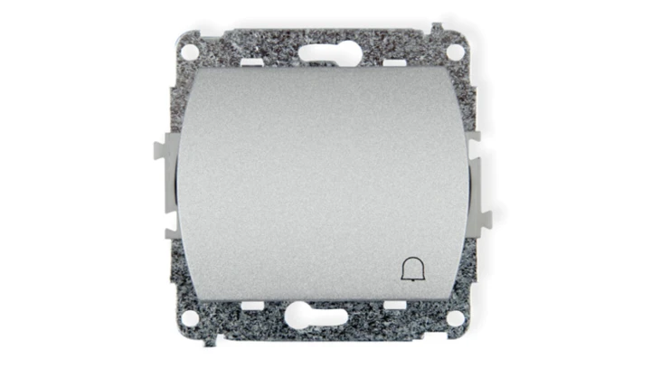 TREND Przycisk /dzwonek/ srebrny metalik 7WP-4