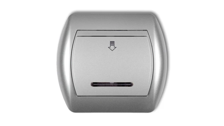 TREND Łącznik hotelowy srebrny metalik 7SH-1