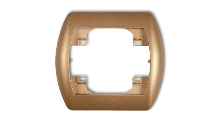 TREND Ramka pozioma pojedyncza złoty metalik 8RH-1