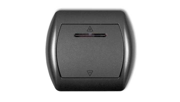 TREND Ściemniacz sterowany dotykiem i dowolnym pilotem grafitowy 11RO-1