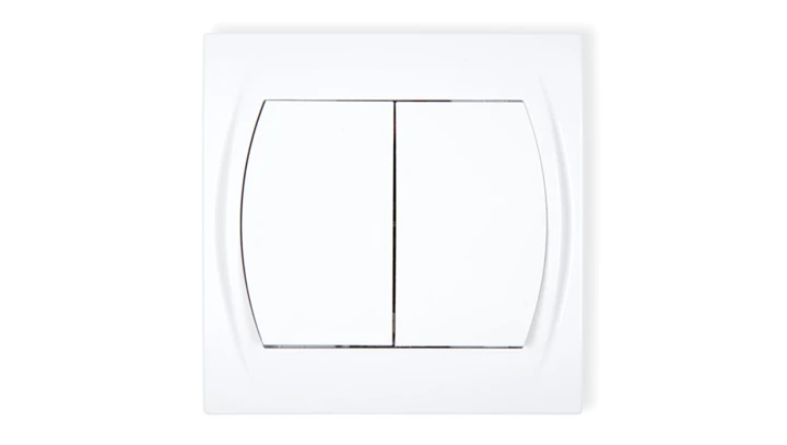 LOGO Łącznik świecznikowy biały LWP-2