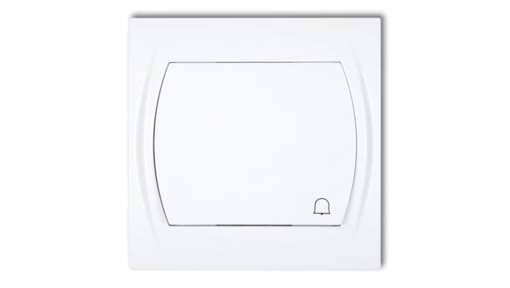 LOGO Przycisk /dzwonek/ biały LWP-4