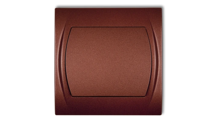 LOGO Łącznik jednobiegunowy brĄzowy metalik 9LWP-1