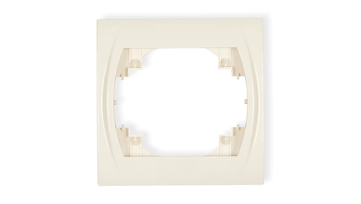 LOGO Ramka pozioma pojedyncza beżowy 1LRH-1