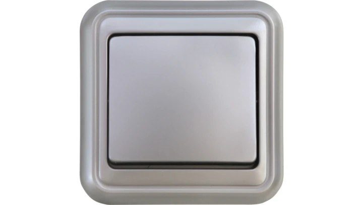 LIZA Łącznik jednobiegunowy srebrny 5WPT-1