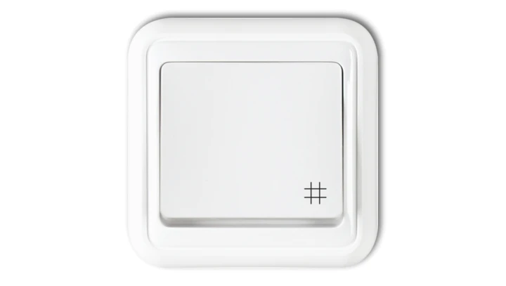 LIZA Łącznik krzyżowy biały WPT-6