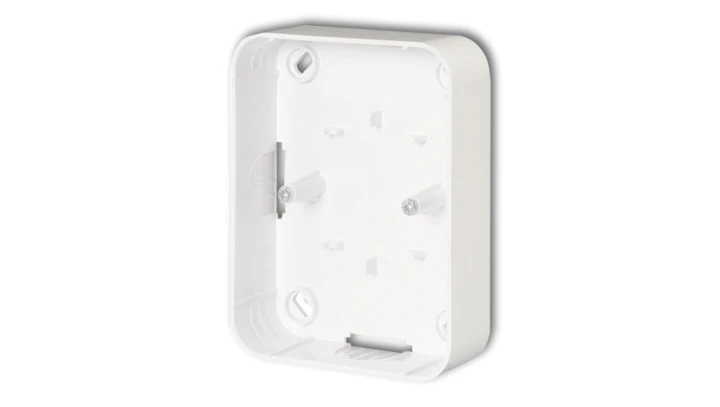 LIZA Puszka montażowa do gniazd podwójnych biały PA-125