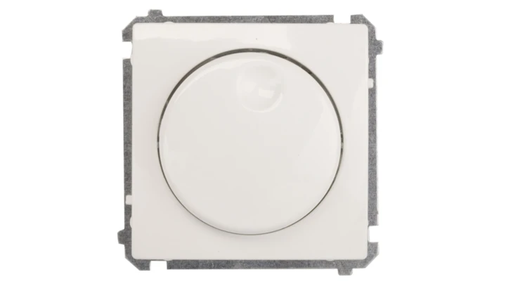 Simon Basic Ściemniacz obrotowy 20-500VA biały BMS9T.01/11