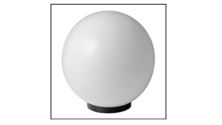 Oprawa parkowa GLOBE kula fi 300mm biała E27 1080.301B