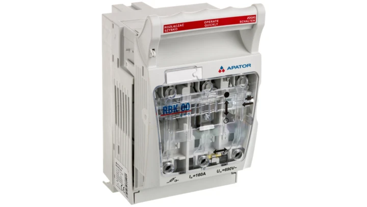 Rozłącznik bezpiecznikowy RBK 00 PRO-SD-M /zaciski śrubowe M8 do 70mm2/ 63-823259-041