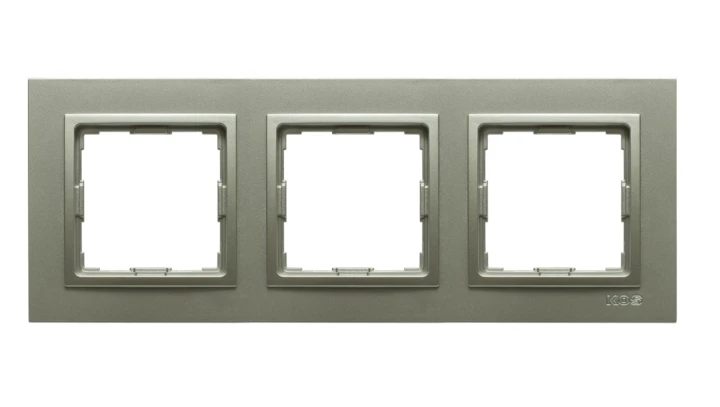 VENA2 Ramka potrójna satyna 525083