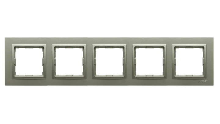 VENA2 Ramka pięciokrotna satyna 525085