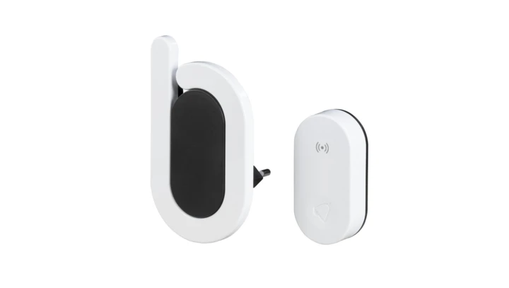 Dzwonek sieciowy bezprzewodowy BULIK II zestaw IP56 zasięg 350m DRS-985H SUN10000428