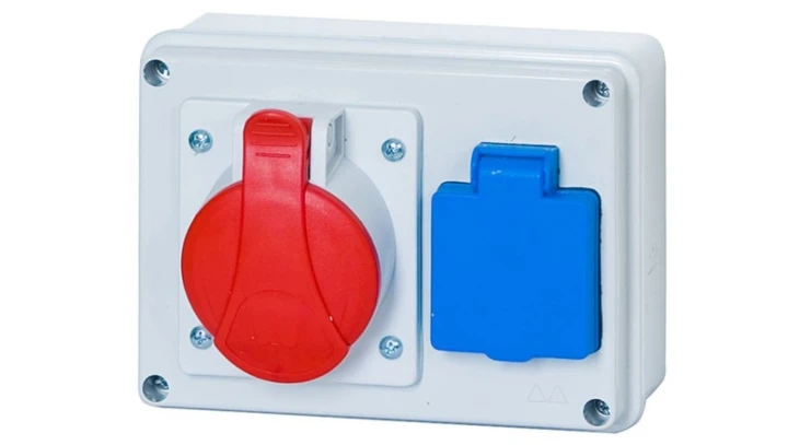 Rozdzielnica budowlana BERGAMO 1x5P 16A 1x2P+Z ITALINE ITA00111 ELIT50521