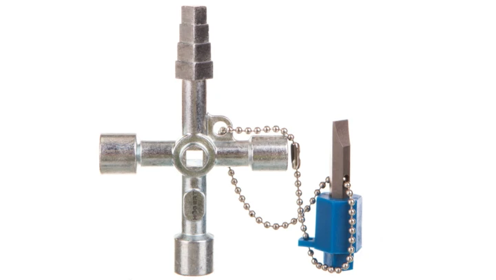 Kluczyk do szaf rozdzielczych 85 mm HT1W761 klucz do szafek elektrycznych