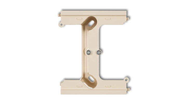 DECO Moduł rozszerzający puszkę natynkową pojedynczą, składaną do ramek wielokrotnych DECO beżowy 1DPU-2