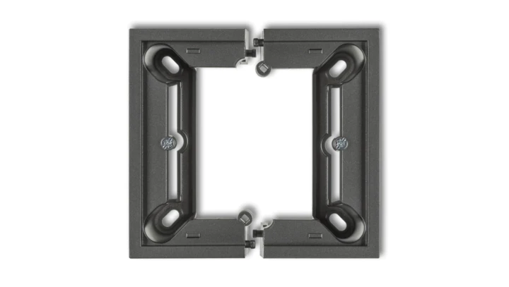 DECO Puszka natynkowa pojedyncza, składana DECO grafitowy 11DPU-1