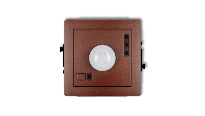 DECO Czujnik ruchu elektroniczny brązowy metalik 9DCR-1
