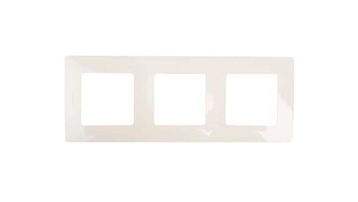 NILOE Ramka potrójna kremowa 665013