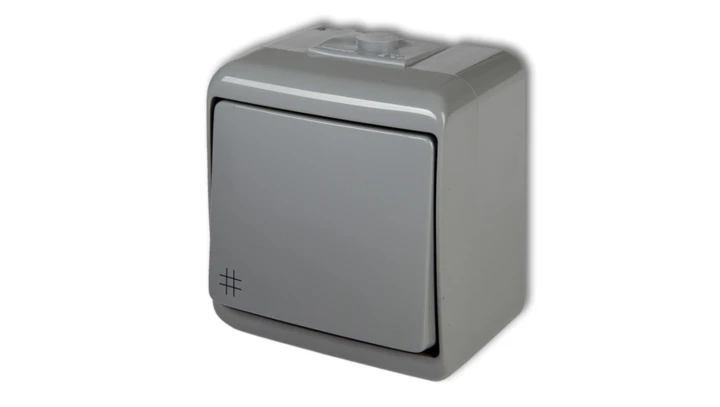 JUNIOR Łącznik krzyżowy popielaty 10WHE-6