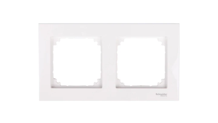 Merten M-Plan Ramka podwójna biel polarna MTN515219