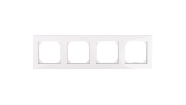 Merten M-Plan Ramka poczwórna biel polarna MTN515419