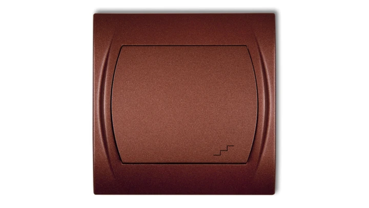 LOGO Łącznik schodowy podświetlany brązowy metalik 9LWP-3L