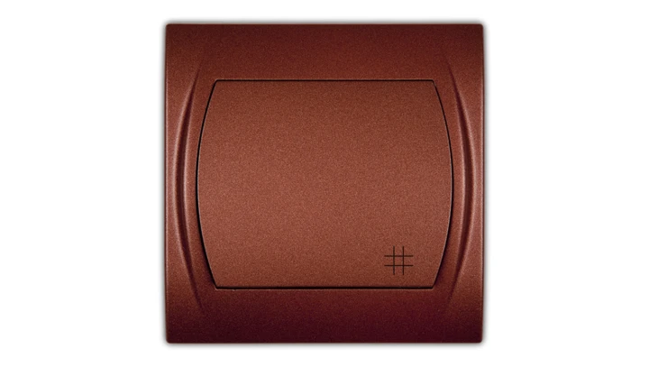 LOGO Łącznik krzyżowy podświetlany brązowy metalik 9LWP-6L