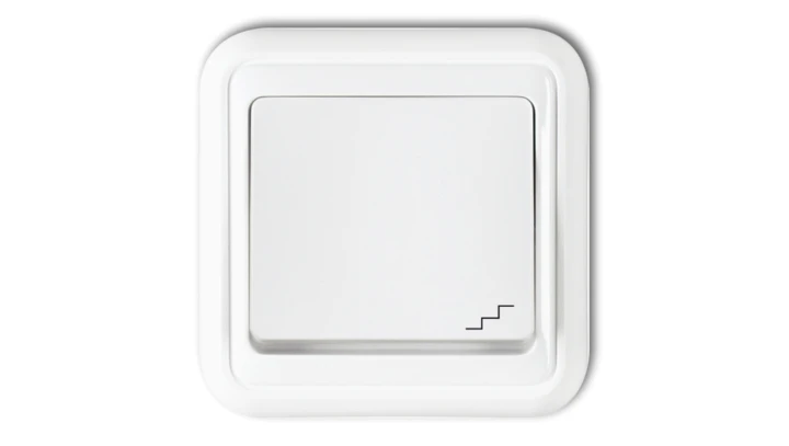 LIZA Łącznik schodowy biały WPH-3