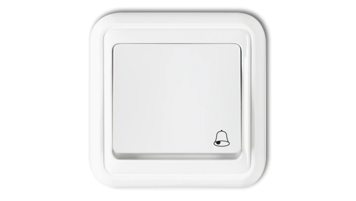 LIZA Przycisk /dzwonek/ biały WPH-4