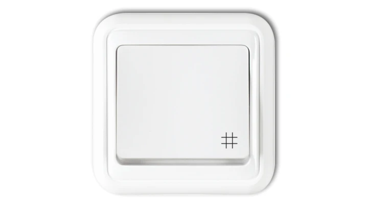 LIZA Łącznik krzyżowy podświetlany biały WPT-6L