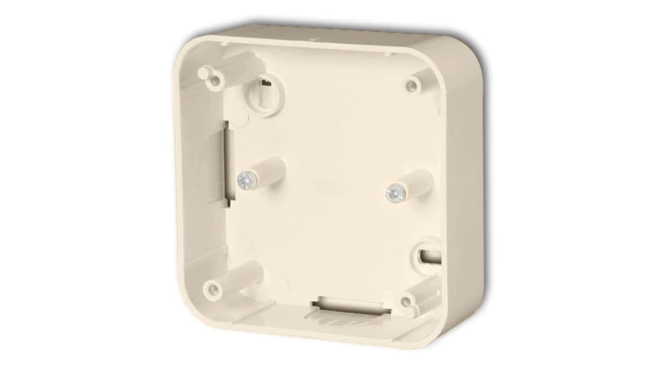 LIZA Puszka montażowa pojedyncza beżowy 1PA-36