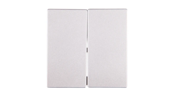 Merten System M Klawisz podwójny aluminium MTN433560