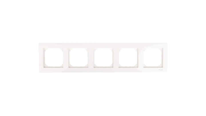 Merten M-Plan Ramka pięciokrotna biel polarna MTN515519