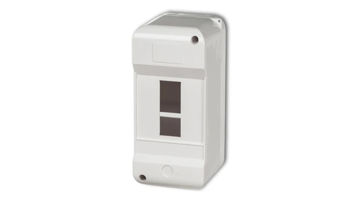 Rozdzielnica 3 modułowa z zerem biała OB-3ZZ