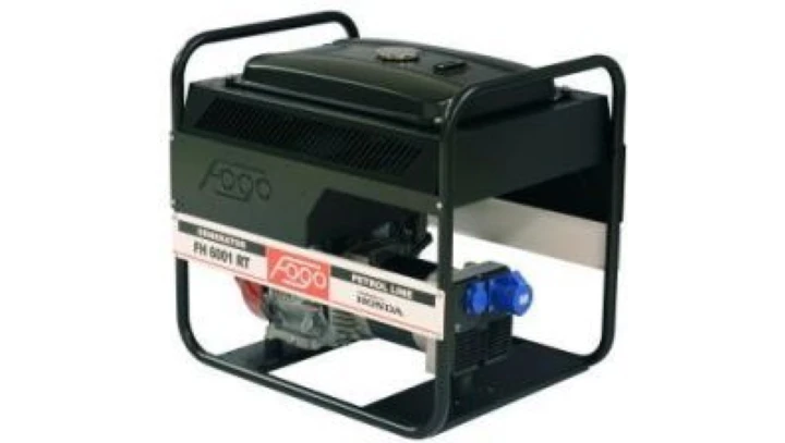Agregat prądotwórczy 1-fazowy synchron 5,6kW 24,3A IP23 Honda GX390 auto reg nap (AVR) duży zbiornik paliwa FH 6001 RT